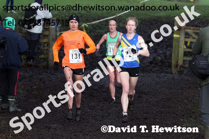 Senior womens Northern Cross Country Champs., Witton Park, Blackburn. Photo: David T. Hewitson/Sports for All Pics